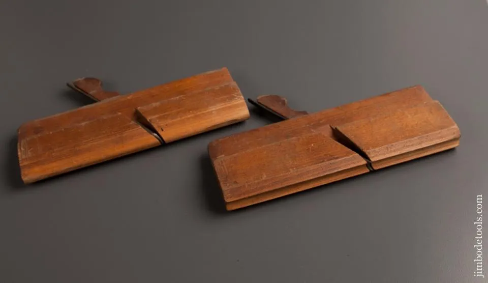 4/8 inch H. CHAPIN UNION FACTORY Drop Leaf Table Joint Plane Set circa 1828-97  FINE - 77613R