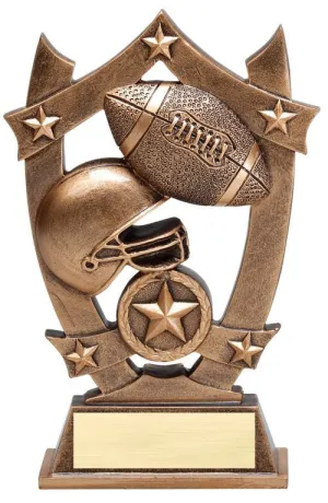 6-1/4 inch Tall Resin sculpture - Football