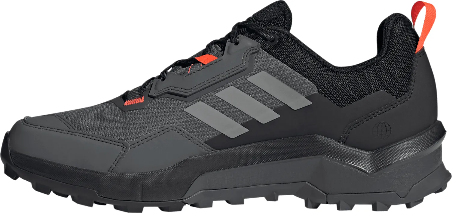 Adidas Men&#x27;s TERREX AX4 GORE-TEX Hiking Shoes Grey Six/Grey Four/Solar Red | Buy Adidas Men&#x27;s TERREX AX4 GORE-TEX Hiking Shoes Grey Six/Grey Four/Solar Red here | Outnorth