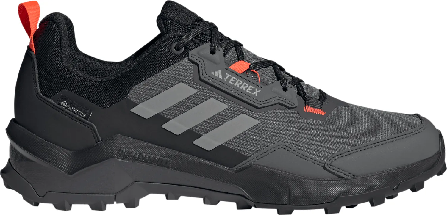 Adidas Men&#x27;s TERREX AX4 GORE-TEX Hiking Shoes Grey Six/Grey Four/Solar Red | Buy Adidas Men&#x27;s TERREX AX4 GORE-TEX Hiking Shoes Grey Six/Grey Four/Solar Red here | Outnorth