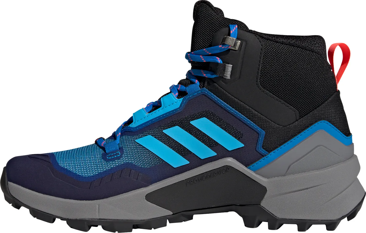 Adidas Men&#x27;s Terrex Swift R3 Mid GORE-TEX Hiking Shoes Blue Rush/Sky Rush/Core Black | Buy Adidas Men&#x27;s Terrex Swift R3 Mid GORE-TEX Hiking Shoes Blue Rush/Sky Rush/Core Black here | Outnorth
