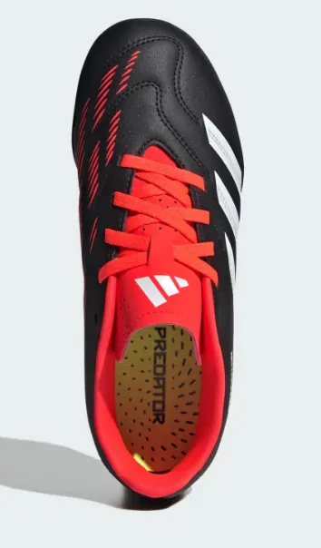 Adidas Predator Club Turf Football Astroturf  Trainers Black Red