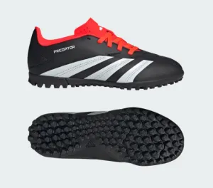 Adidas Predator Club Turf Football Astroturf  Trainers Black Red