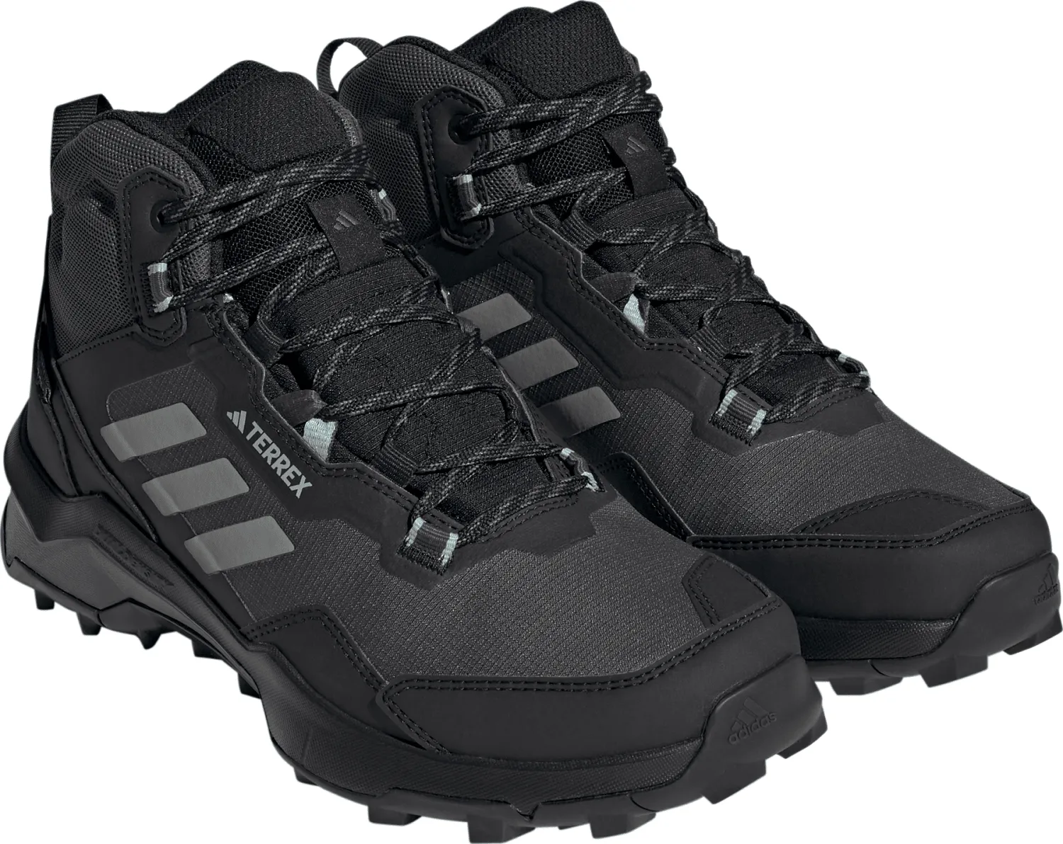 Adidas Women&#x27;s TERREX AX4 Mid GORE-TEX Hiking Shoes Cblack/Grethr/Minton | Buy Adidas Women&#x27;s TERREX AX4 Mid GORE-TEX Hiking Shoes Cblack/Grethr/Minton here | Outnorth