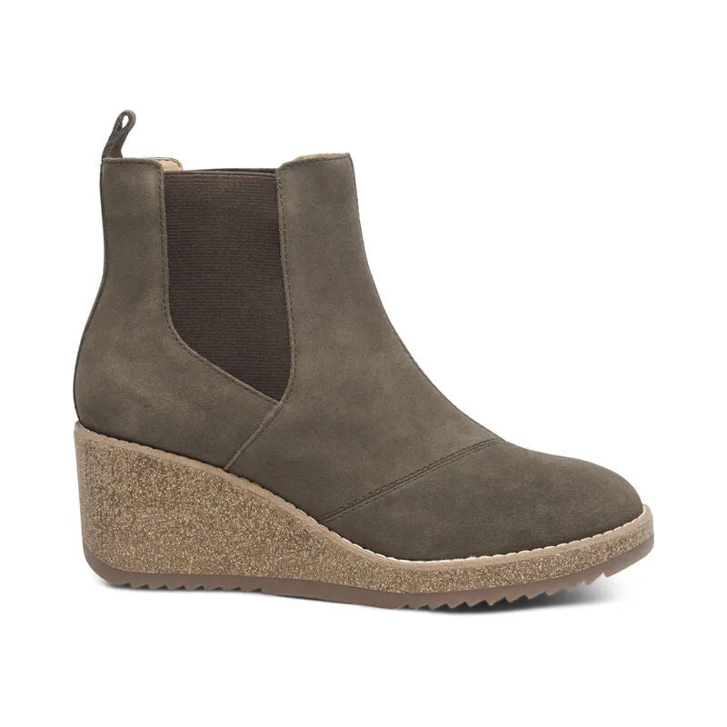 Aetrex Dawn Wedge Boot Women's