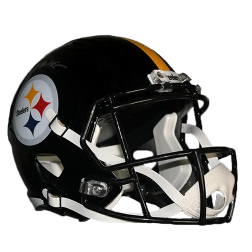 Antonio Brown Pittsburgh Steelers Autographed Football Full Size Speed Replica Helmet (JSA)