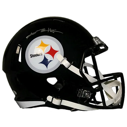 Antonio Brown Pittsburgh Steelers Autographed Football Full Size Speed Replica Helmet (JSA)