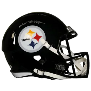 Antonio Brown Pittsburgh Steelers Autographed Football Full Size Speed Replica Helmet (JSA)