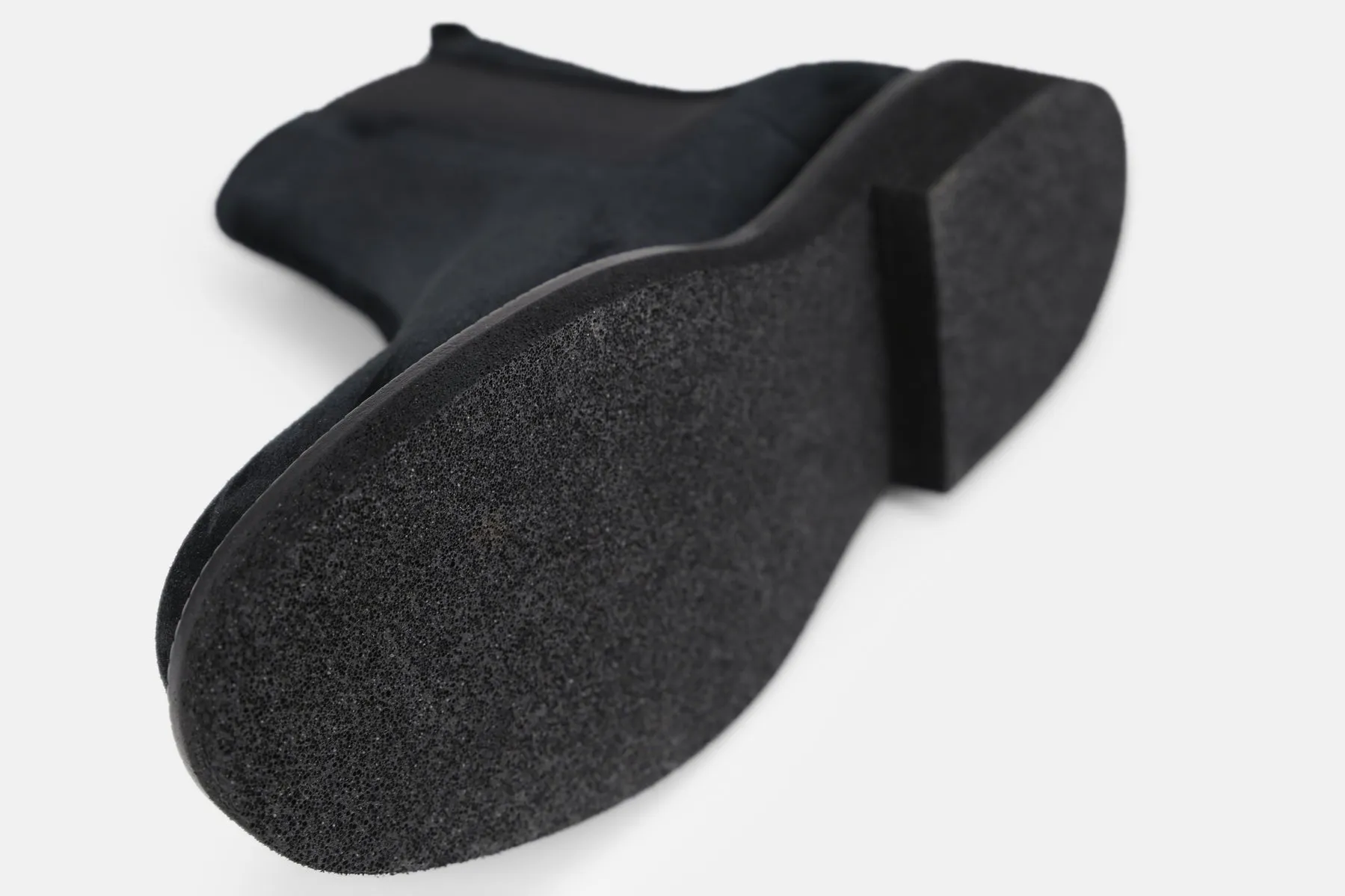 BOND BOX SUEDE CHELSEA | BLACK