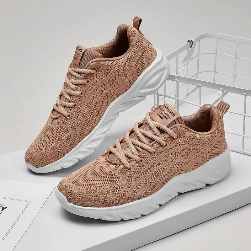 Breathable Lace Up Lightweight Walking Sneakers for Men - SF1639