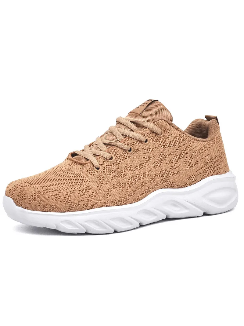 Breathable Lace Up Lightweight Walking Sneakers for Men - SF1639