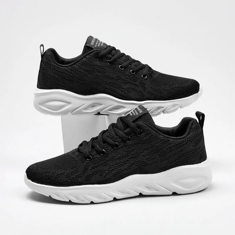 Breathable Lace Up Lightweight Walking Sneakers for Men - SF1639