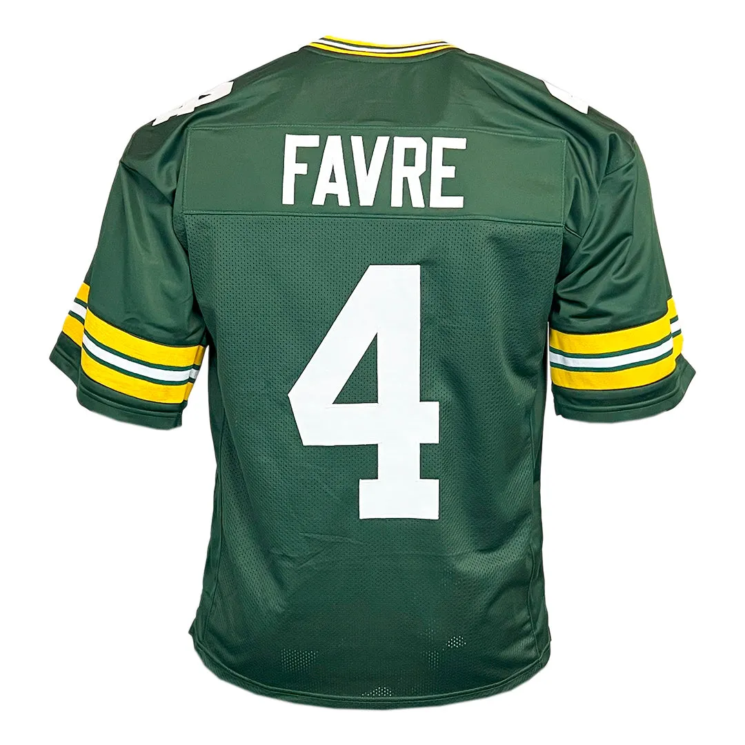 Brett Favre Unsigned Green Bay Green Football Jersey