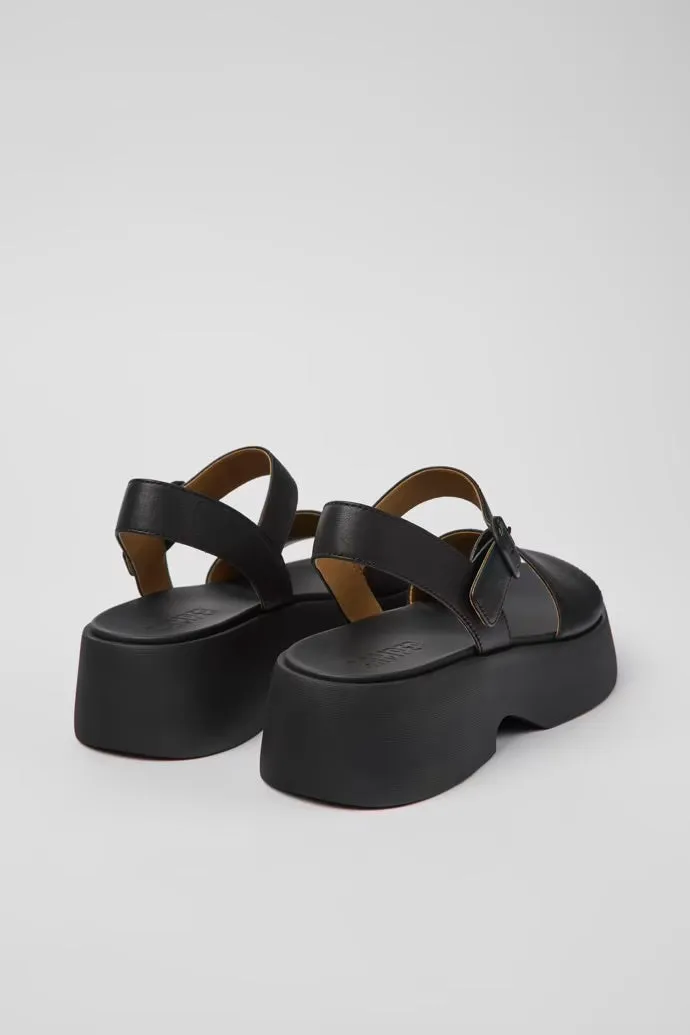 Camper Sandal: Tasha Black