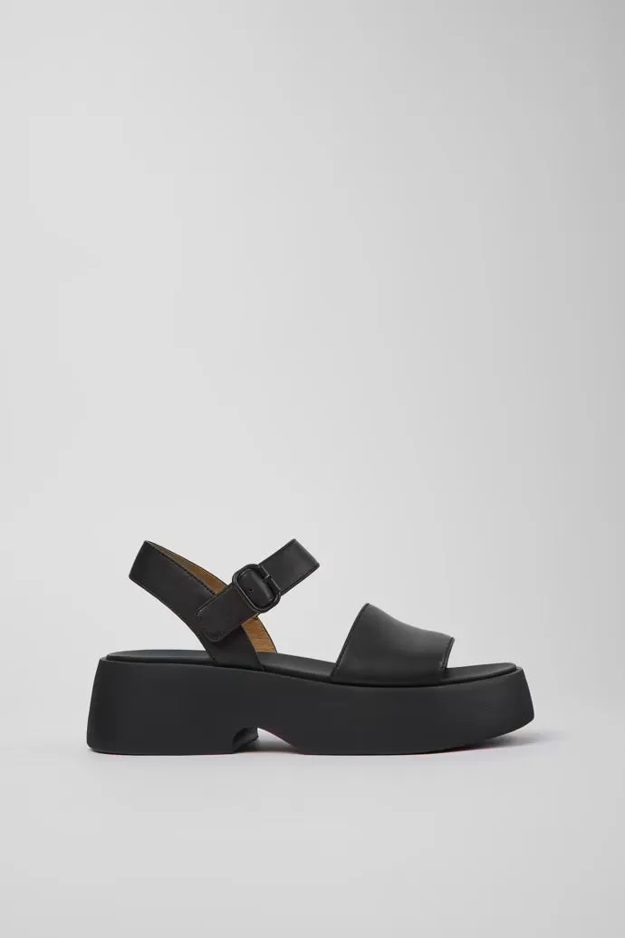 Camper Sandal: Tasha Black