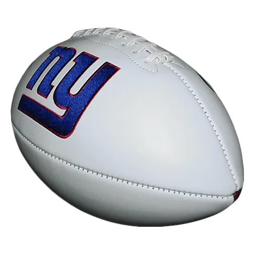 Carl Banks Autographed New York Giants Logo Football (JSA)