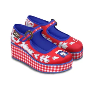 Chocolaticas® COWGIRL Women's Mary Jane Platform