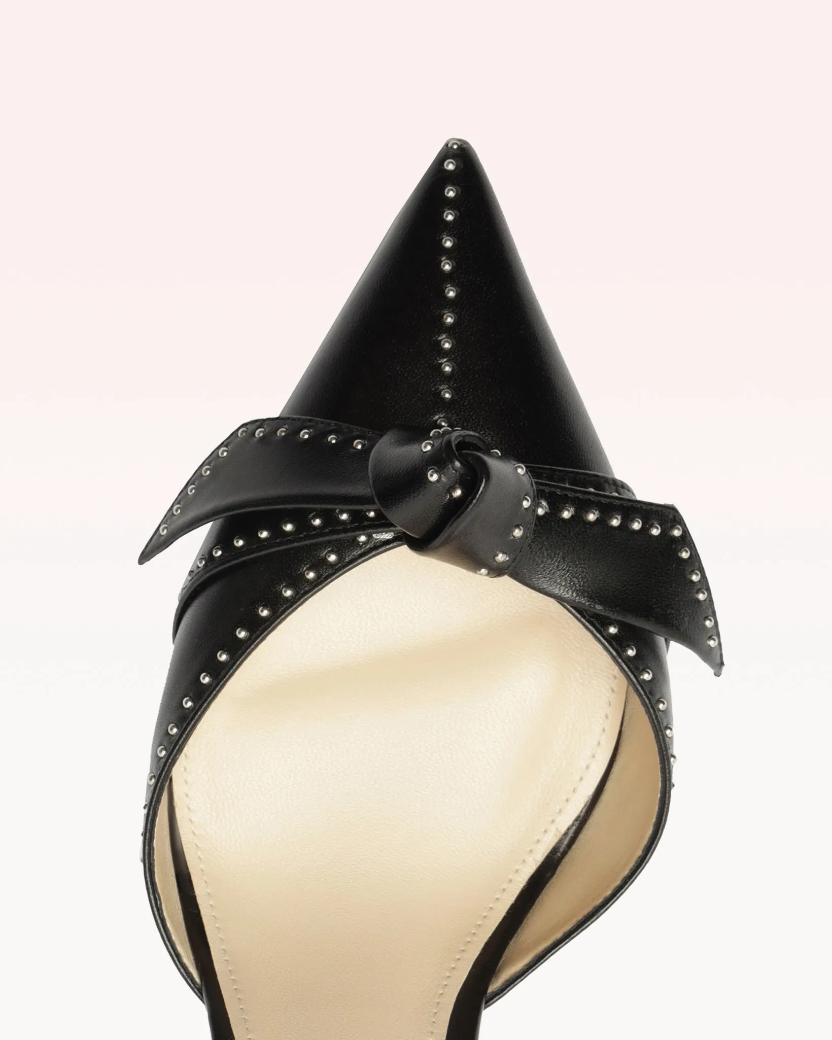 Clarita Bell Slingback 85 Studs Black