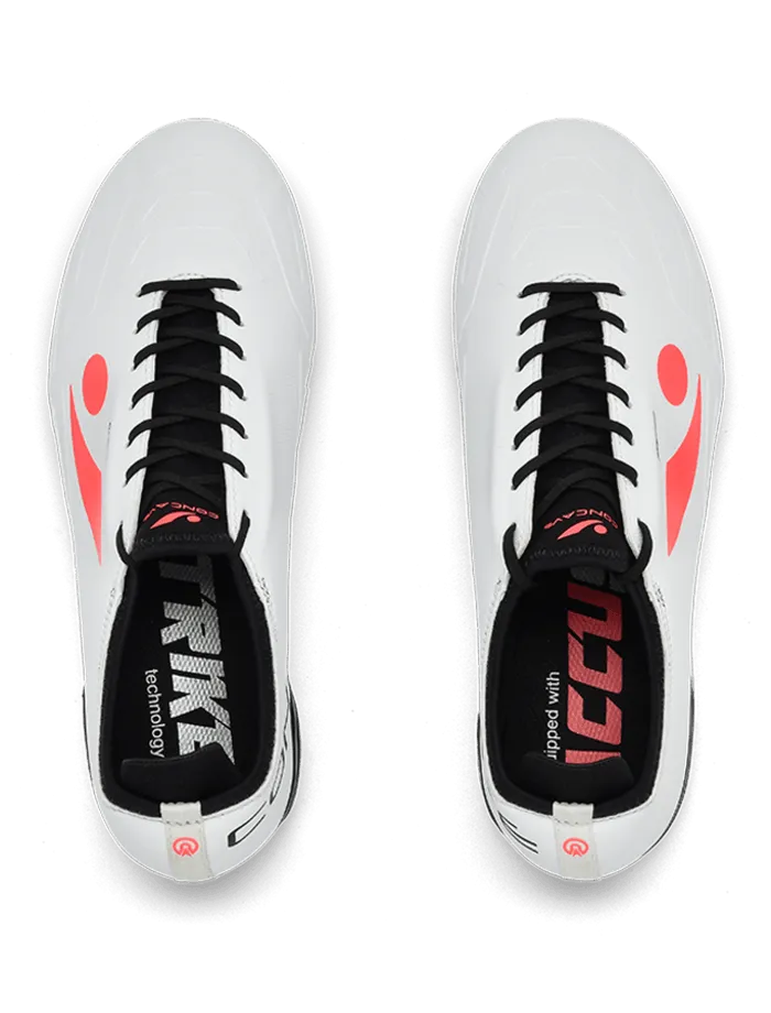 CONCAVE Halo V2 FG Football Boots - White Solar Black - Youth - Kids