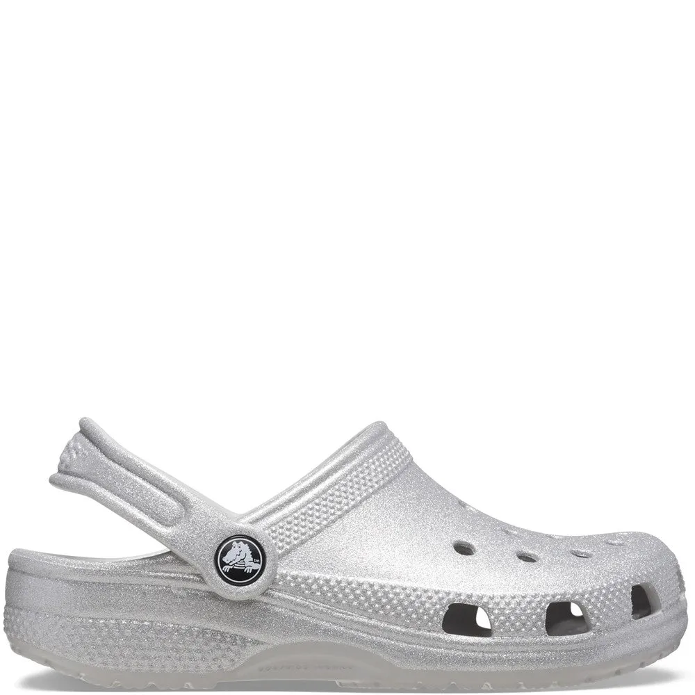 Crocs Toddler Classic Glitter Clog