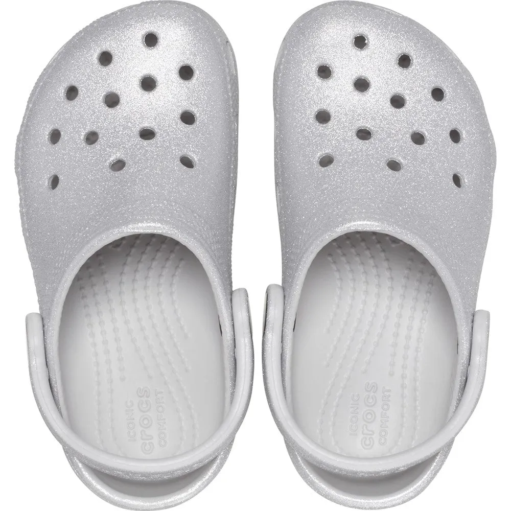 Crocs Toddler Classic Glitter Clog