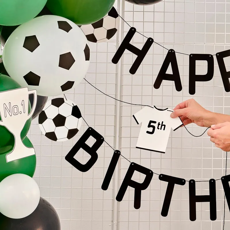 Customisable Soccer Bunting