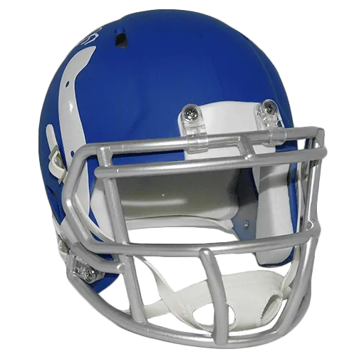 Darius Leonard Autographed Indianapolis Colts Blue Amp Speed Football Mini Helmet (JSA)
