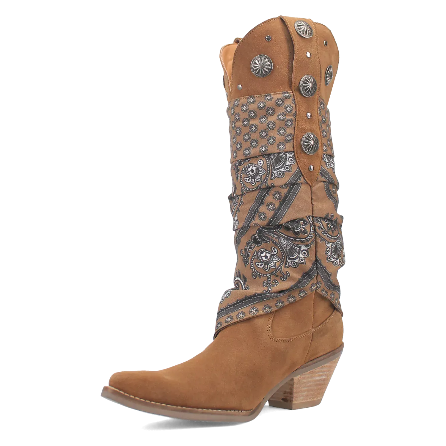 Dingo Rhapsody - Women's Suede Leather Cowgirl Boots