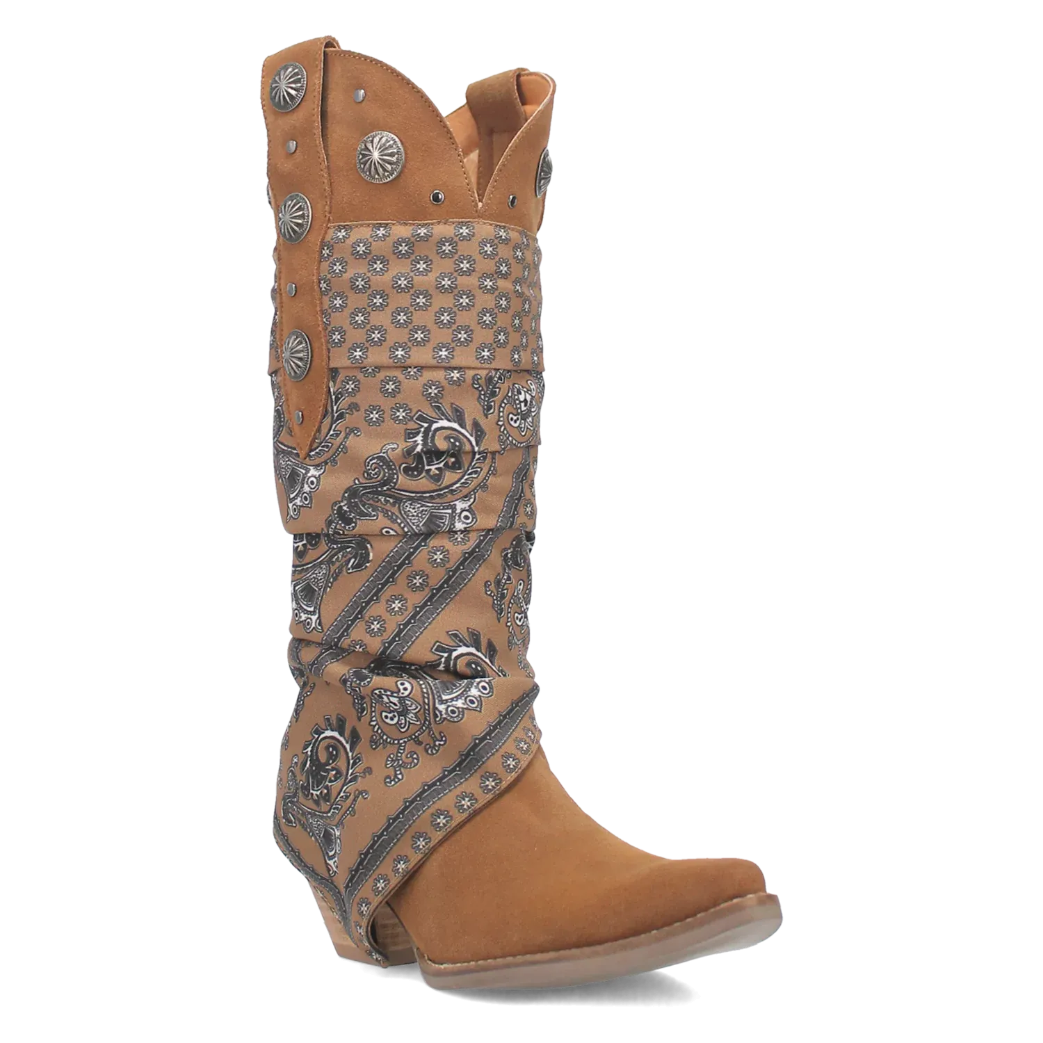 Dingo Rhapsody - Women's Suede Leather Cowgirl Boots