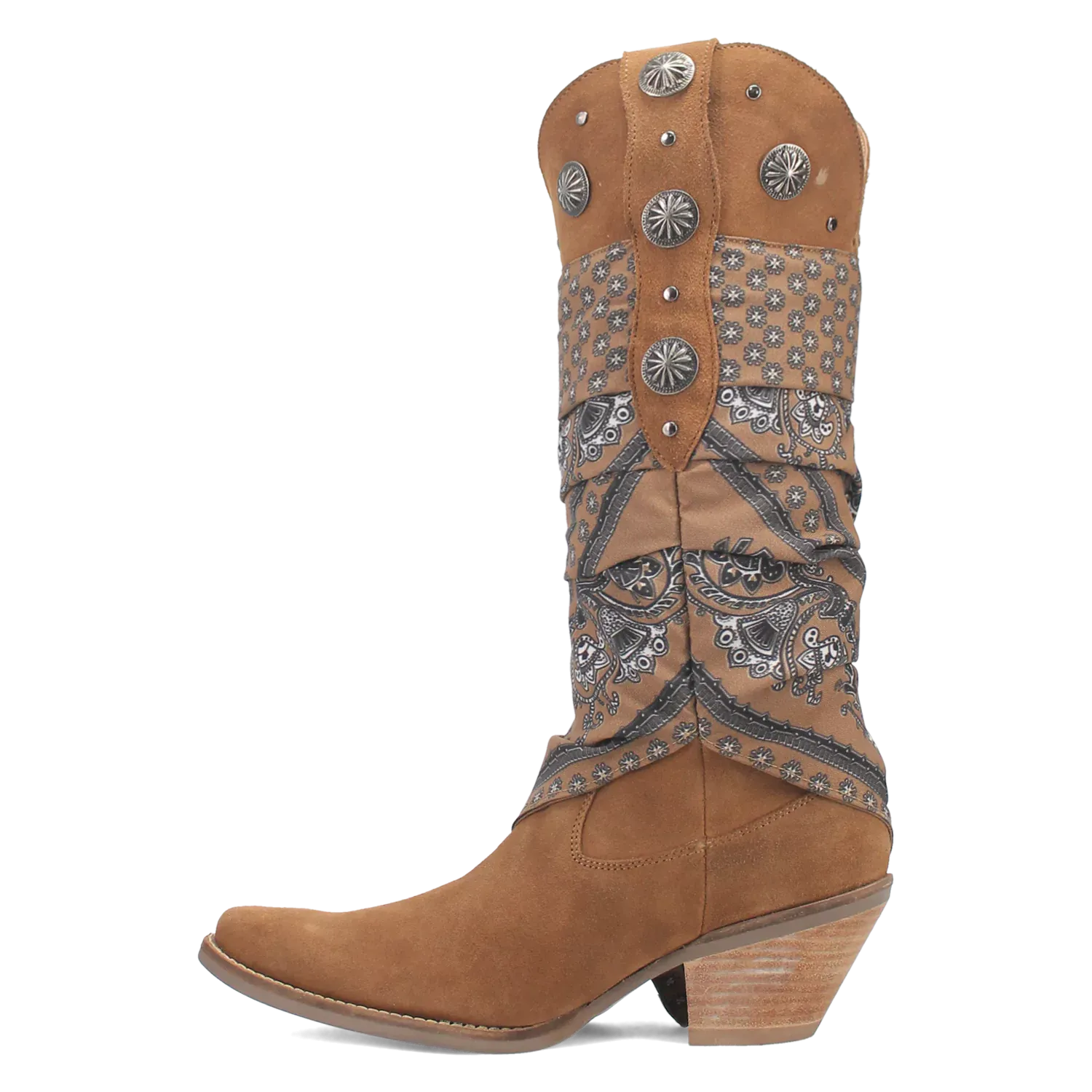 Dingo Rhapsody - Women's Suede Leather Cowgirl Boots