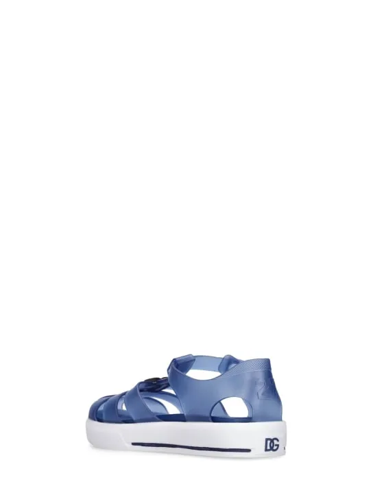 Dolce&amp;Gabbana   Logo jelly sandals 