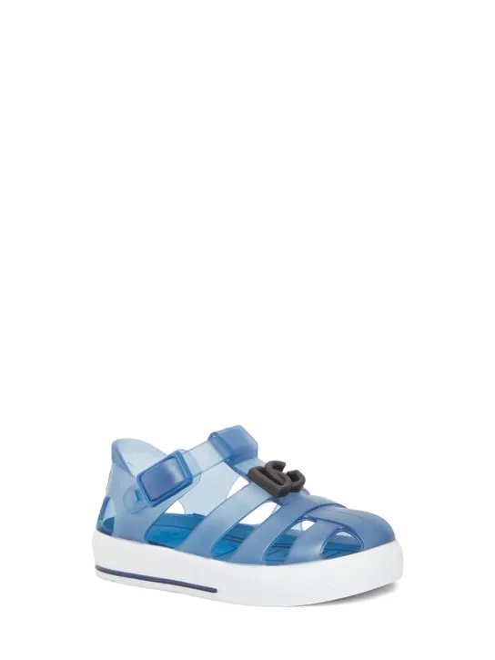 Dolce&amp;Gabbana   Logo jelly sandals 