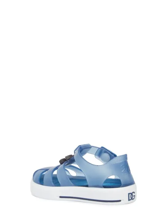 Dolce&amp;Gabbana   Logo jelly sandals 
