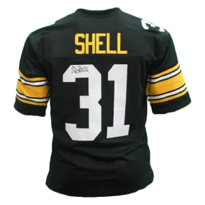Donnie Shell Autographed Pro Style Football Jersey Black (JSA)