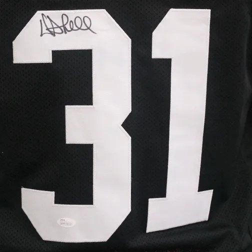 Donnie Shell Autographed Pro Style Football Jersey Black (JSA)