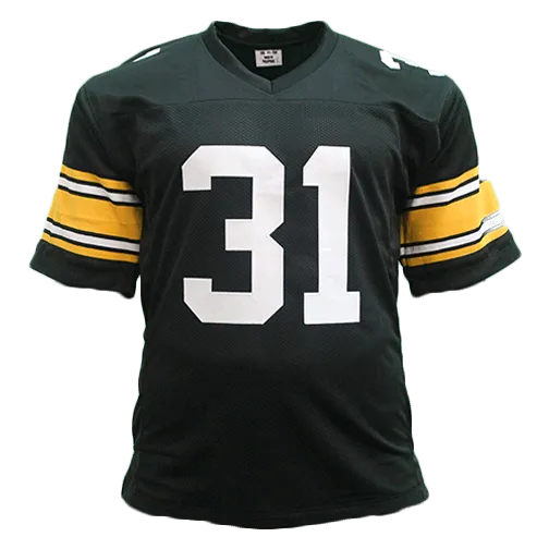Donnie Shell Autographed Pro Style Football Jersey Black (JSA)