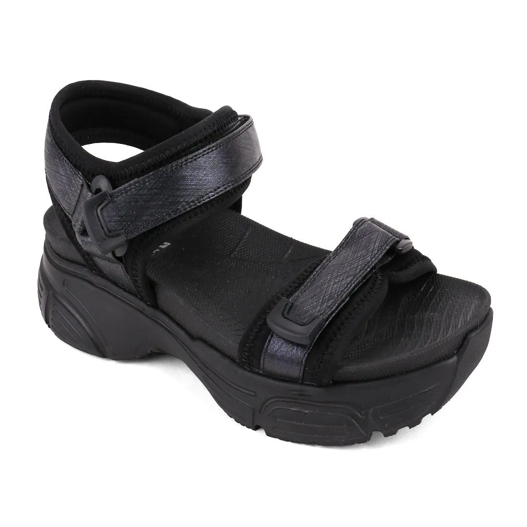 DR.KONG WOMEN TOTAL CONTACT SANDALS DK-S3001771-BLK(RP : $149)