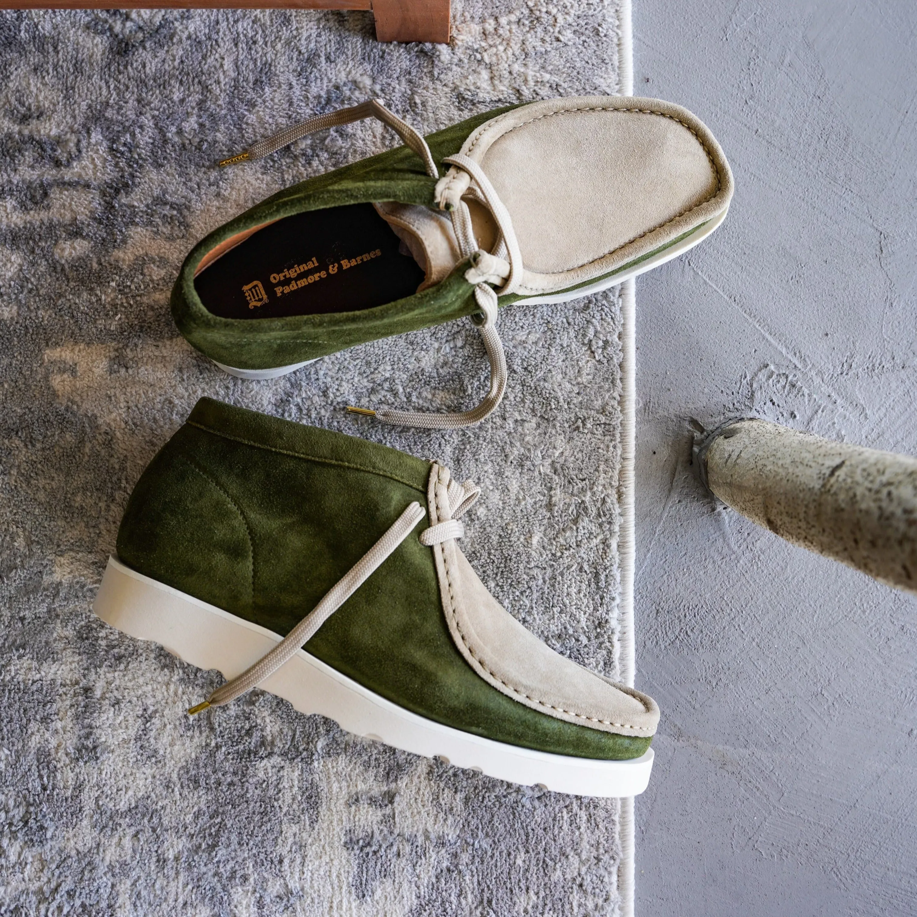 DVSN WEST X Padmore & Barnes P404 Suede Chukka