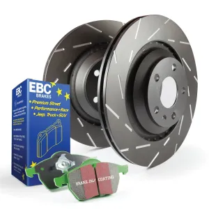 EBC Brakes S2KF1129 S2 Kits Greenstuff 2000 and USR Rotors