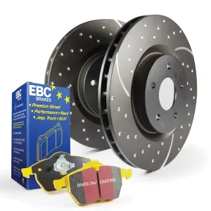 EBC Brakes S5KR1491 S5 Kits Yellowstuff And GD Rotors