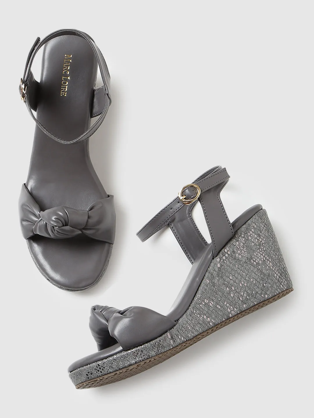 Embellished Wedge Heels