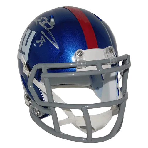 Evan Engram Autographed New York Giants Speed Mini Football Helmet (JSA)