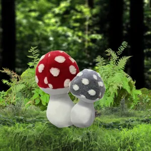 Fabric Mushrooms Home Decor
