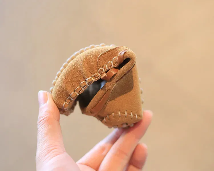 Fashion Baby Girl Shoes Cute Single-layer Soft Bottom