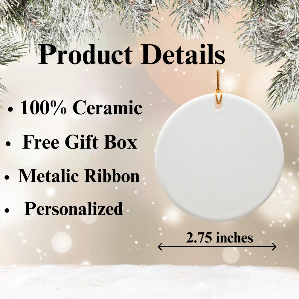 Football Christmas Tree Ornament
