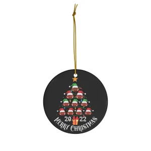 Football Christmas Tree Ornament