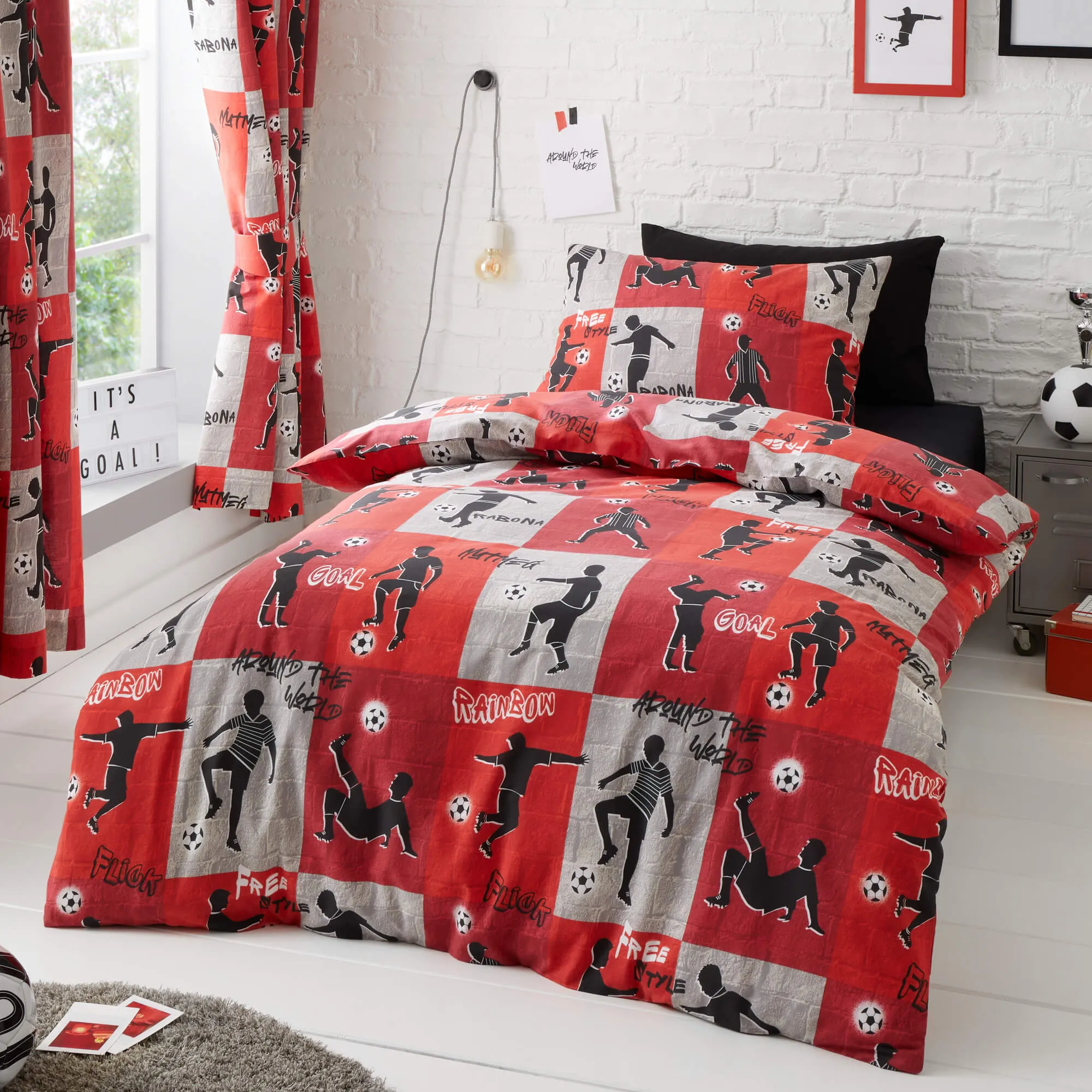 Freestyle Football Bedding