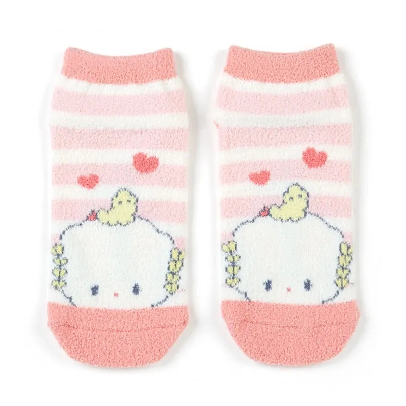 Fuzzy Cozy Sock (Stripes or Dots)