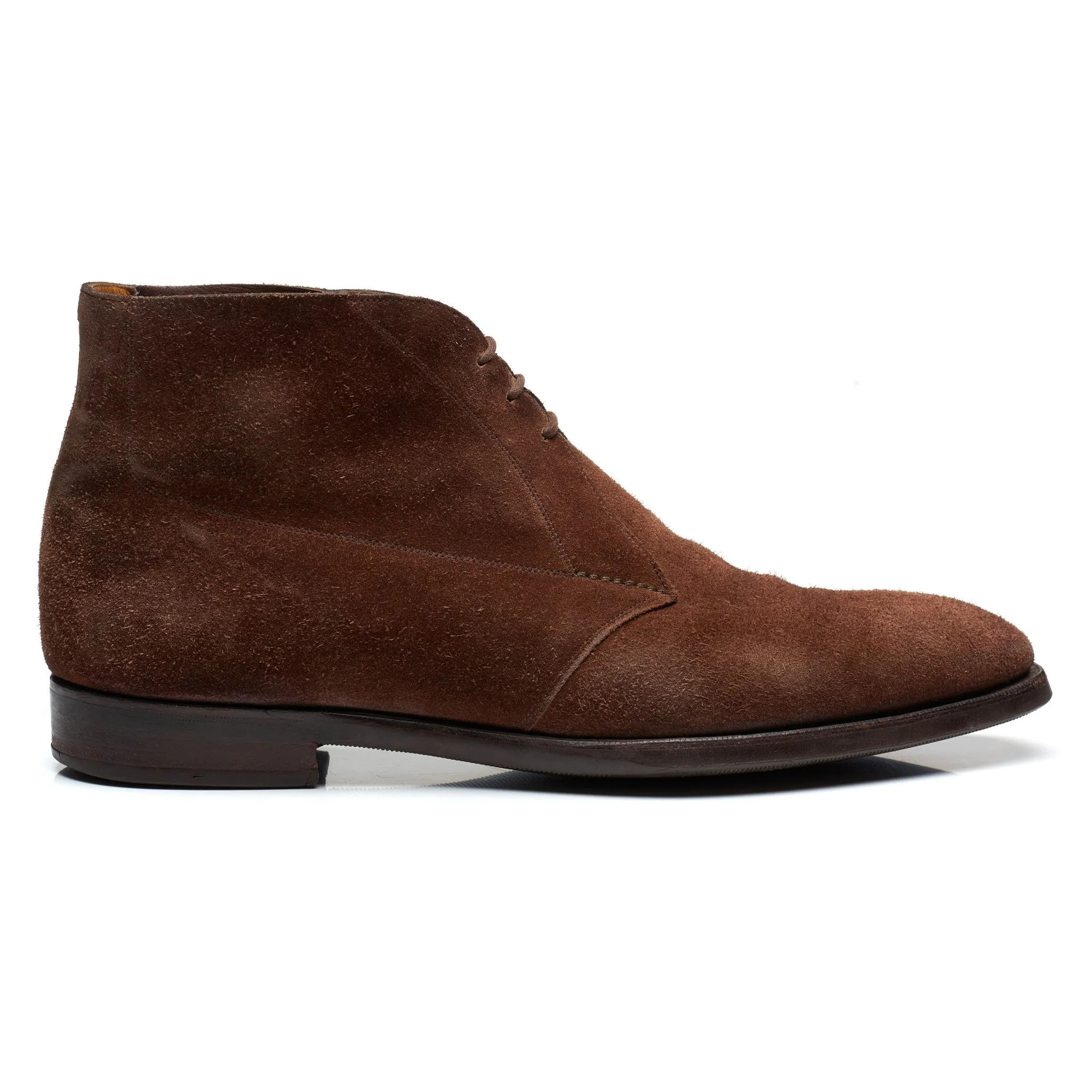 GAZIANO & GIRLING "Arran" Mink Suede Leather Chukka Boots 8E US 8.5 Last MH71