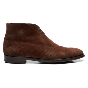 GAZIANO & GIRLING "Arran" Mink Suede Leather Chukka Boots 8E US 8.5 Last MH71